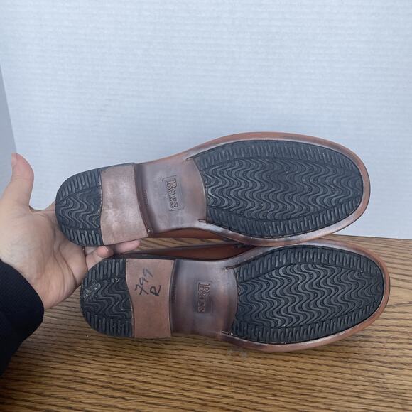 Weejuns Bass Brown Leather Slip on Loafers size 6.5 New without box floor sample - Picture 9 of 9